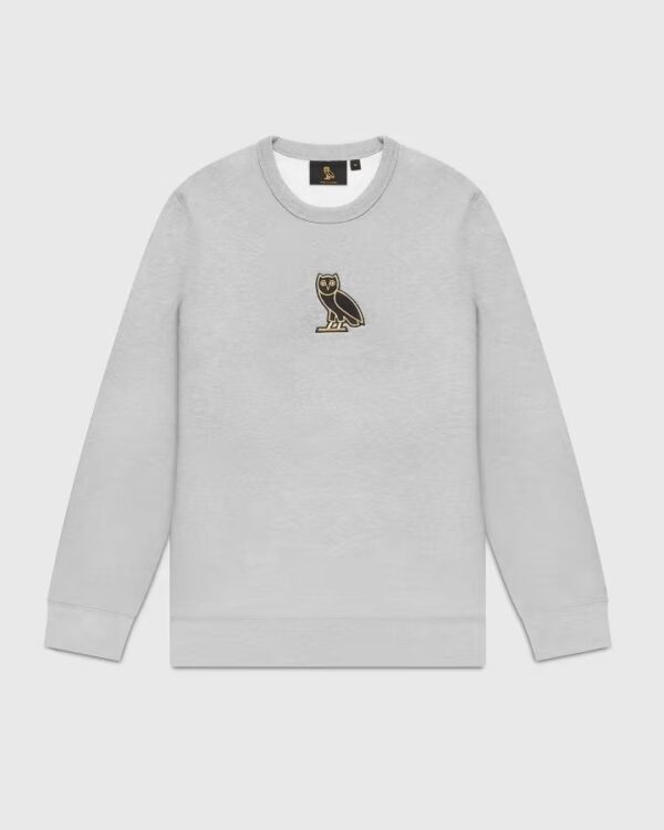 Classic Owl Crewneck Sweatshirt Heather Grey